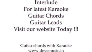 Chahun Main Ya Na Karaoke Lyrics Guitar Chords Ashiqui 2 wwwdevsmusicin Devs Music Academy [upl. by Clive]