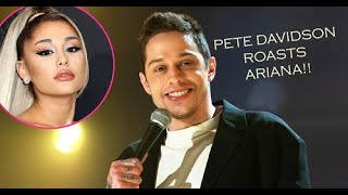 Pete Davidson roasts Ariana Grande  Stand up comedy [upl. by Tirza]