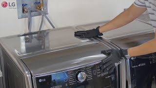 LG Front Load Washing Machine  How to Reduce Vibration [upl. by Obola366]