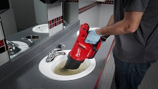 M12™ AIRSNAKE™ Drain Cleaning Air Gun Demonstration [upl. by Anoid]