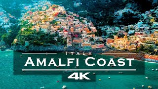 Amalfi Coast Italy 🇮🇹  by drone 4K [upl. by Machos]