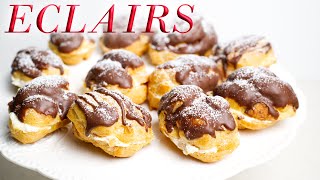 How to make perfect chocolate eclairs [upl. by Annissa585]