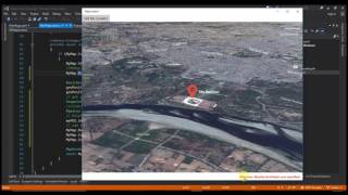 Map control and get current location using UWP CSharp [upl. by Maryjane]