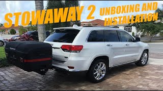 How to Install Stowaway 2 Max Cargo Carrier Swingaway frame [upl. by Derreg724]