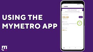 How to Use the myMetro App  Metro By TMobile [upl. by Weider484]