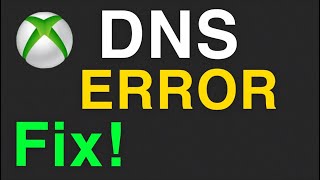 Xbox One How to Fix DNS Errors [upl. by Uaeb111]