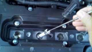 Chevrolet Cruze Spark Plug check [upl. by Ecirrehs]