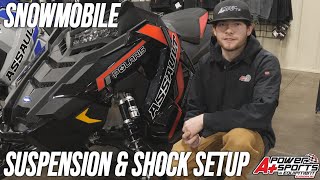 Snowmobile Suspension Adjustments amp Setup Guide Full Tutorial [upl. by Boardman409]