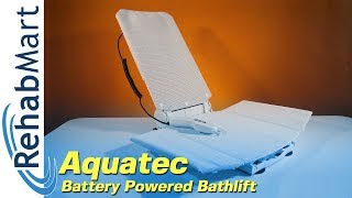 The Gold Standard in Bathlifts  Aquatec Battery Powered Bath Lift [upl. by Rauscher]