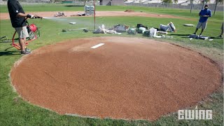 How To Renovate A Pitchers Mound [upl. by Gilli518]