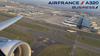 BUSINESS 🇫🇷 Paris CDG  Toulouse Blagnac TLS 🇫🇷Air France Airbus A320 FULL FLIGHT REPORT [upl. by Fazeli]