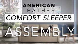 How To Assemble the American Leather Comfort Sleeper [upl. by Jacobba593]