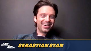 Sebastian Stan Says Anthony Mackie Struggles with Social Distancing [upl. by Nonnarb]