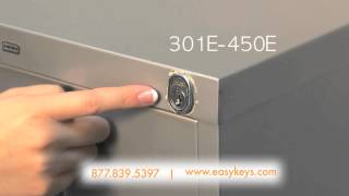 HON File Cabinet Desk or Cubicle Office Furniture Key and Lock Help [upl. by Aneerahs]