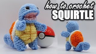 How to crochet Squirtle  Pattern [upl. by Esme886]