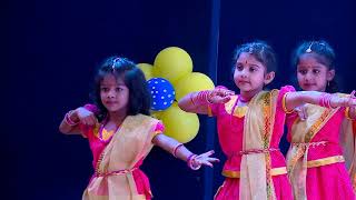 Kids Castle Annual Day 2019  Welcome DanceUKG [upl. by Nessi]