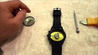 Replacing The Battery In A Kenneth Cole Watch DIY [upl. by Shiroma]