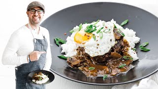 Hawaiian Loco Moco Recipe [upl. by Aubree]