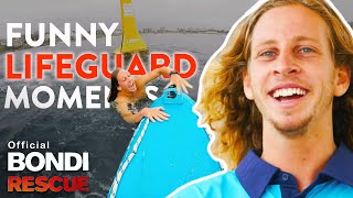 FUNNIEST Lifeguard Moments of Bondi Rescue Season 13 [upl. by Merat]