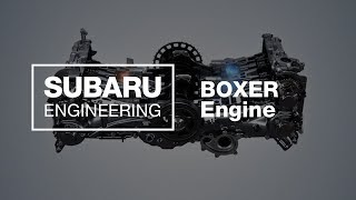 SUBARU BOXER Engine Explained 2018 Updated [upl. by Onaled]