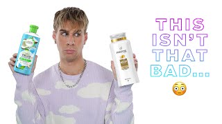 Pro Hairdresser Tests Cheap Drugstore Shampoo [upl. by Enaols]