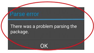 how to fix parse error there was a problem parsing the package installing android apps [upl. by Annahavas]